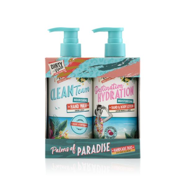 Dirty Works подаръчен комплект Palms of Paradise 2 части