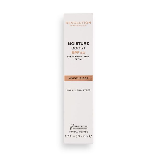 Revolution Skincare хидратиращ крем за лице SPF50 Moisture Boost 50мл