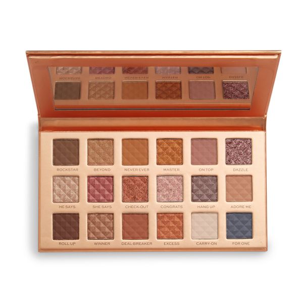 Revolution Pro сенки палитра Rockstar Rose Gold Edition 18 цвята