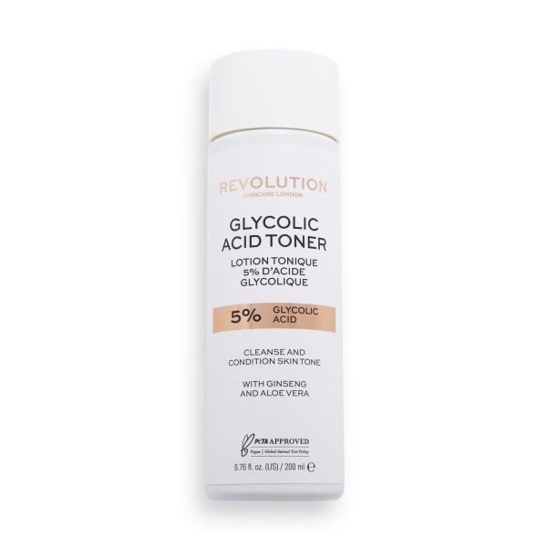 Revolution Skincare тоник за лице 5% Glycolic Acid 200мл