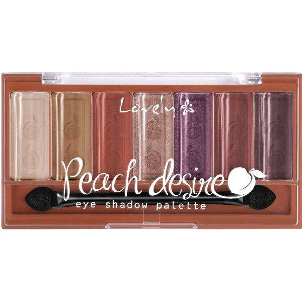 Lovely сенки палитра peach desire 4 цвята