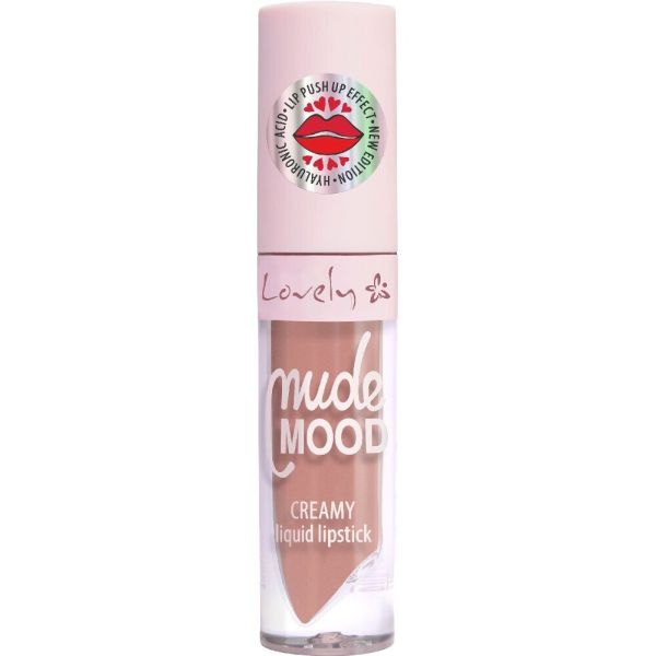 Lovely течно червило за обем nude mood 4