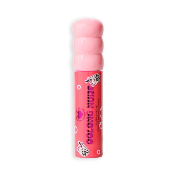I Heart Revolution  боя за устни и скули Bubble Tea Milky Blush + Lip Tint Oolong Nude