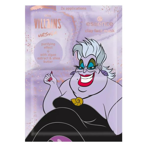 Essence Disney освежаваща маска за лице с глина 02 Ursula 2х10мл.