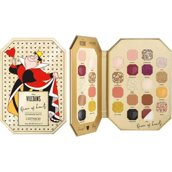 Catrice Disney палитра сенки Queen of Hearts 18 цвята