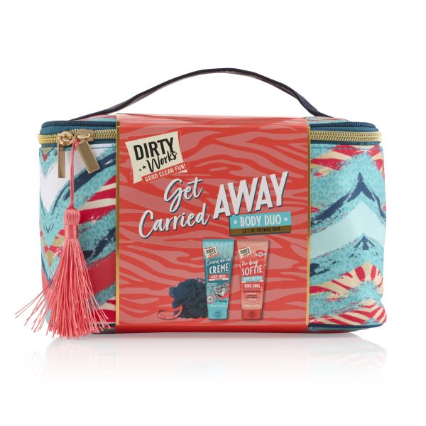 Dirty Works подаръчен комплект с чанта Get Carried Away 4 части