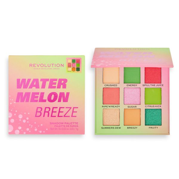 Makeup Revolution сенки палитра Watermelon Breeze 9 цвята
