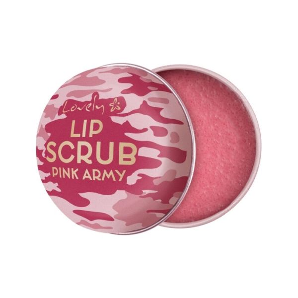 Lovely скраб за устни pink army