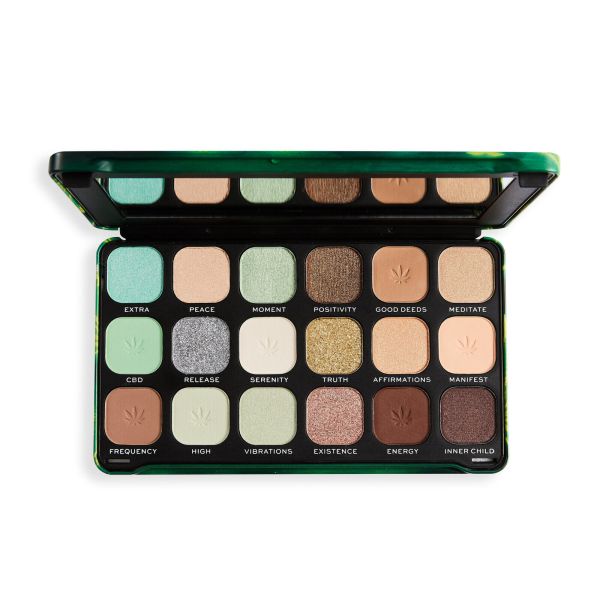 Makeup Revolution палитра сенки Forever Flawless Chilled Vibes 18 цвята
