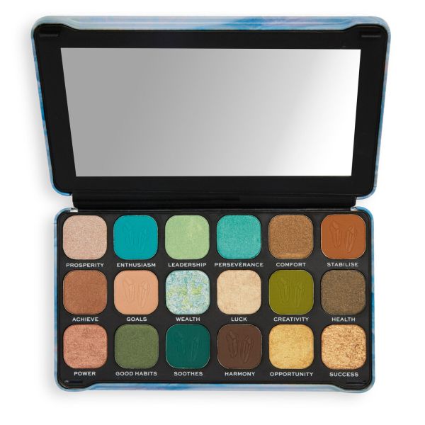 Makeup Revolution палитра сенки Forever Flawless Aventurine 18 цвята
