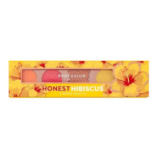 Profusion палитра сенки Blooming Hues HONEST HIBISCUS 5 цвята