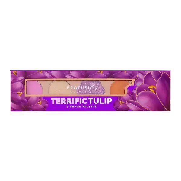 Profusion палитра сенки Blooming Hues TERRIFIC TULIP 5 цвята