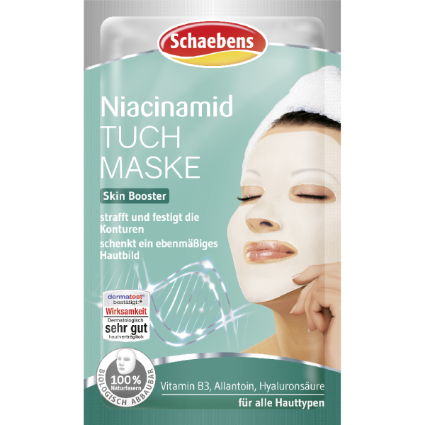 Schaebens шийт маска за лице Niacinamide