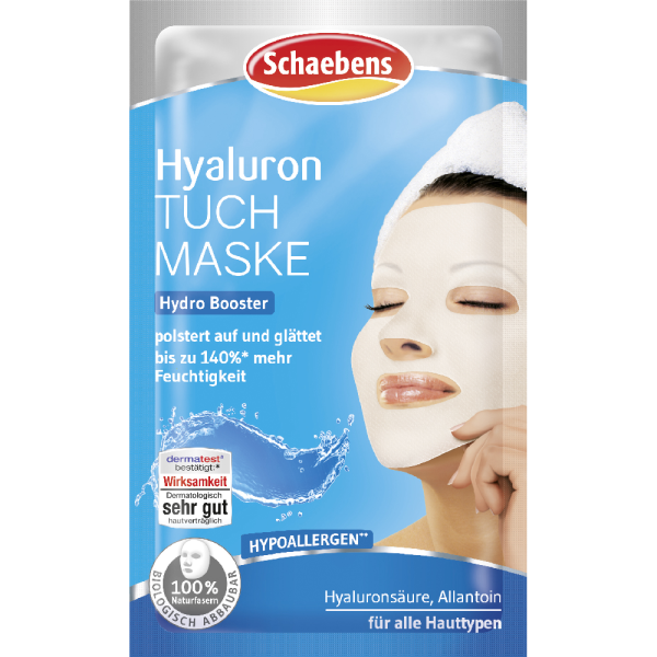 Schaebens шийт маска за лице Hyaluron