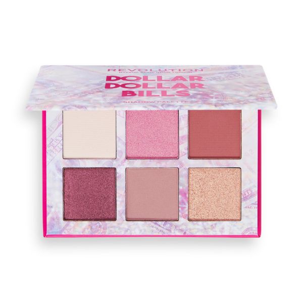 Makeup Revolution сенки палитра Power Dollar Dollar Bills 9 цвята