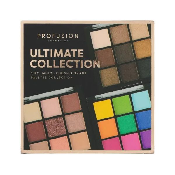 Profusion комплект палитри сенки 3 броя Ultimate Collection