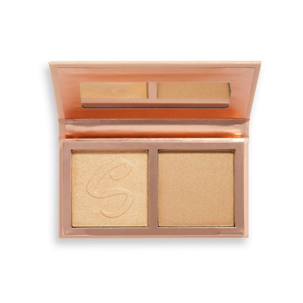 Makeup Revolution X Soph палитра хайлайтъри Cookies and Cream 2 цвята