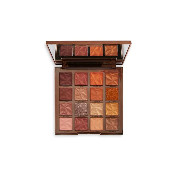 Revolution Pro сенки палитра Goddess Glow Bronze Heat 16 цвята