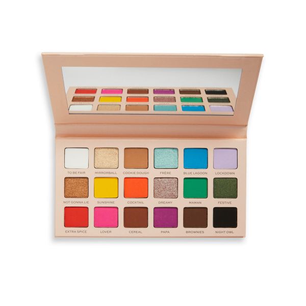 Makeup Revolution X Soph сенки палитра Super Spice 18 цвята