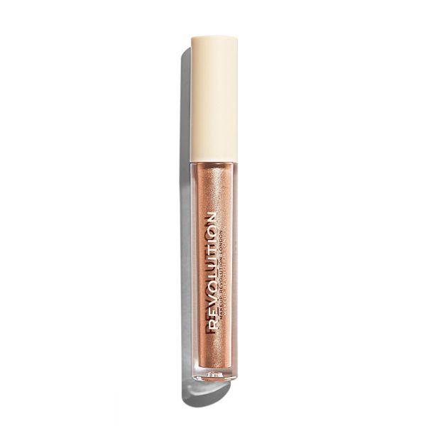 Makeup Revolution металически гланц за устни Nudes Collection Metallic - Lingerie