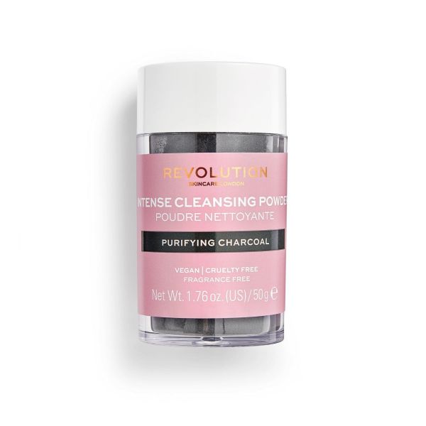 Revolution Skincare почистваща пудра за лице Puifying Charcoal 50