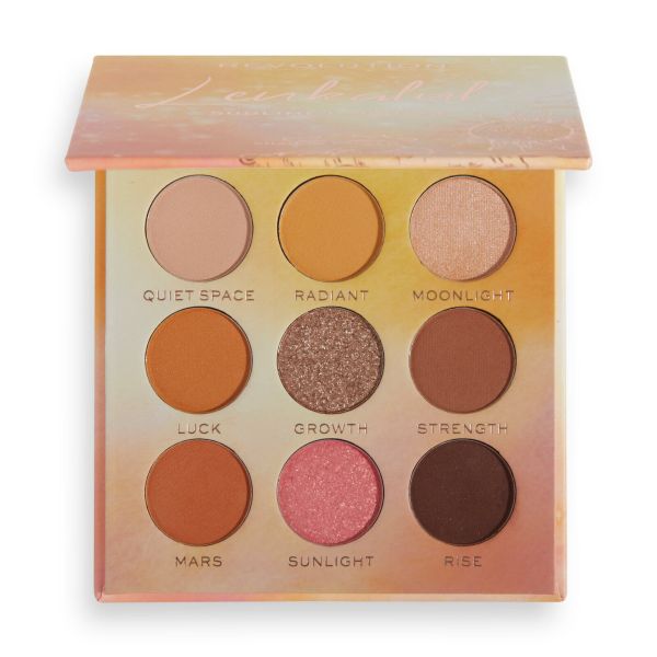 Makeup Revolution x Lenkalul палитра сенки Sublime Paradise 9 цвята