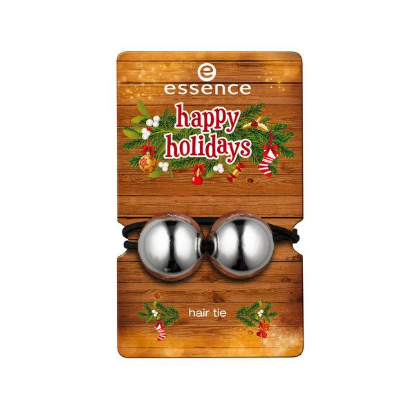 Essence коледни ластици за коса 2 броя happy holidays