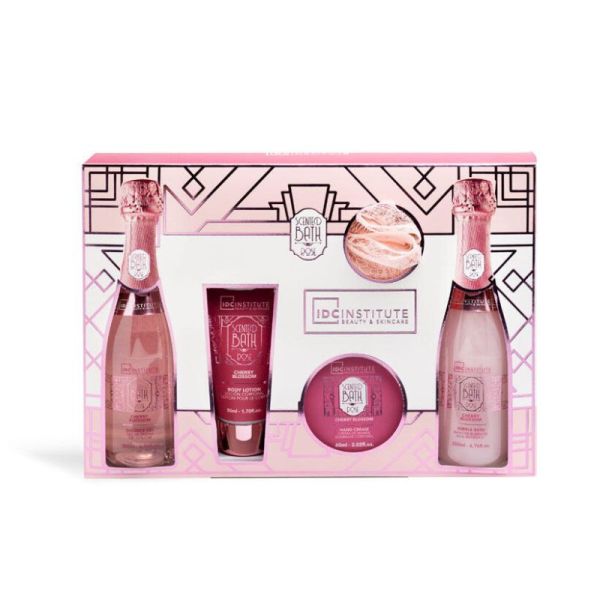 IDC Institute подаръчен комплект за тяло Scented Bath Rose 5 части