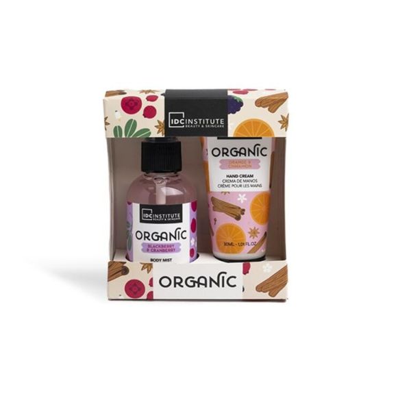 IDC Institute комплект за подарък Organic 2 части