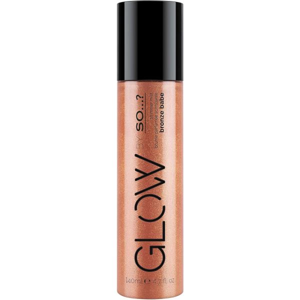 Glow by So блестящ парфюмен спрей за тялп Bronze Babe боди мист 140мл.