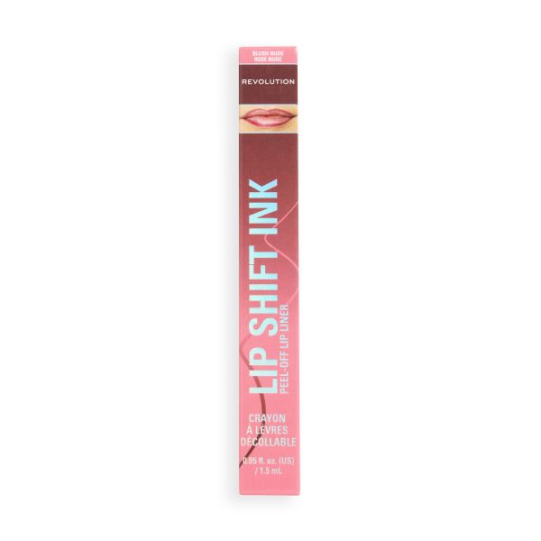 Revolution дълготраен молив за устни Lip Shift Ink Peel Off Blush Nude