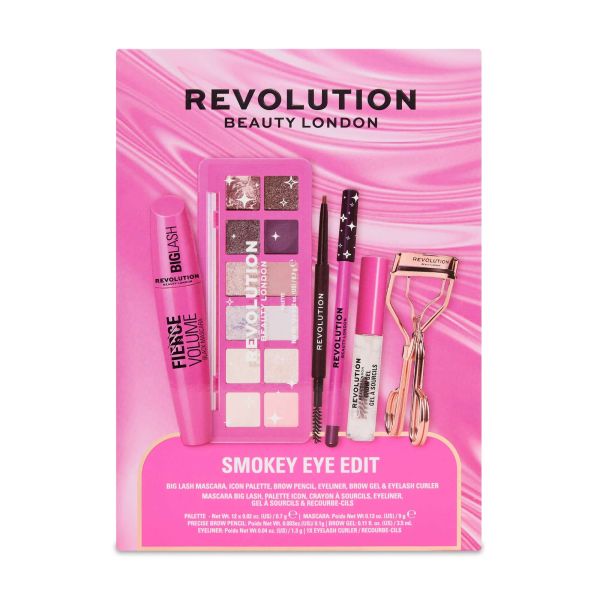 Revolution подаръчен комплект за грим The Smokey Eye Edit 6 части