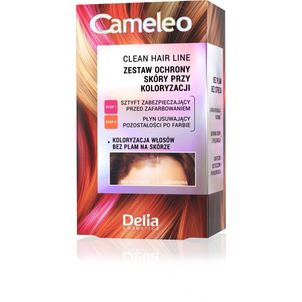 Cameleo Комплект за защита на кожата от боя за коса Clean Hair Line