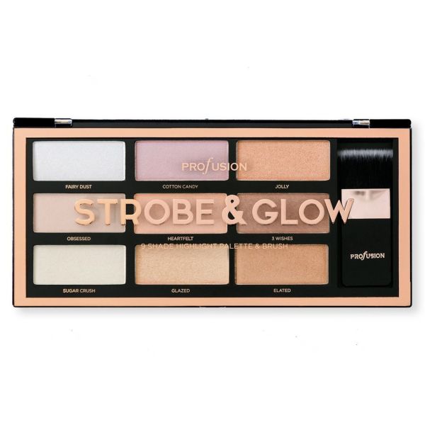 Profusion палитра STROBE & GLOW 9 цвята