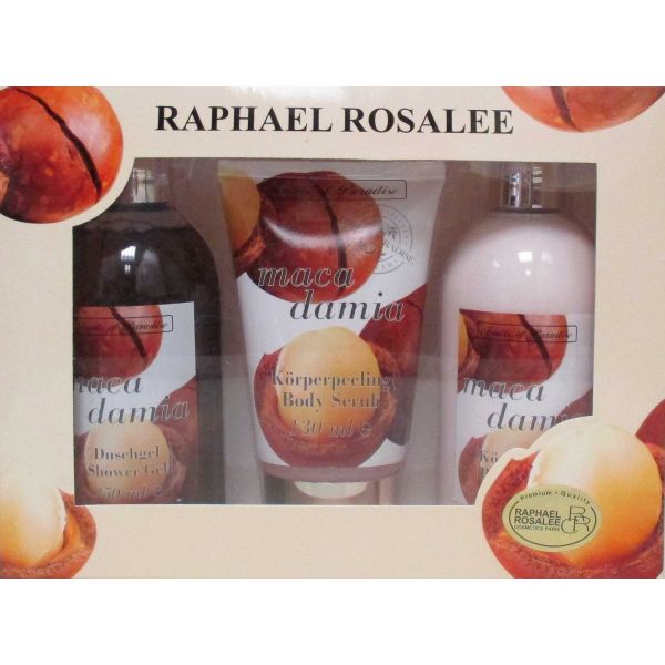 Raphael Rosalee подаръчен комплект макадамия 3 части Fruits of Paradise 106
