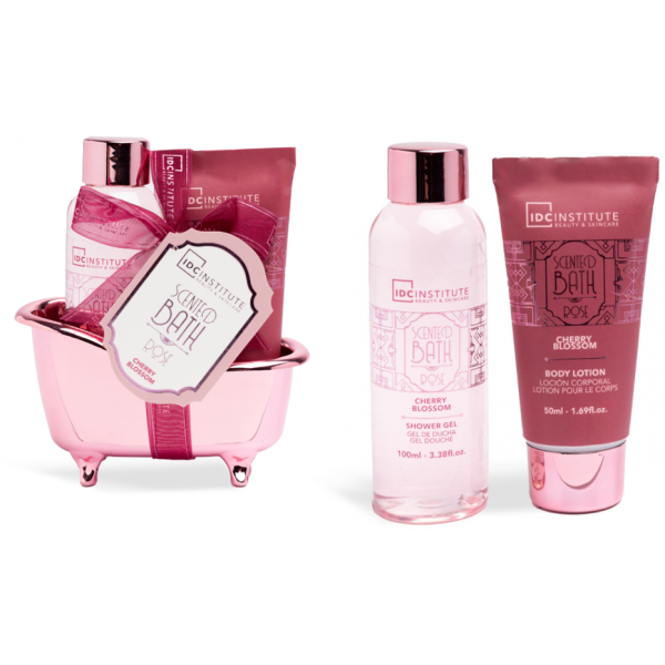 IDC подаръчен комплект за тяло  Scented Rose 3 части