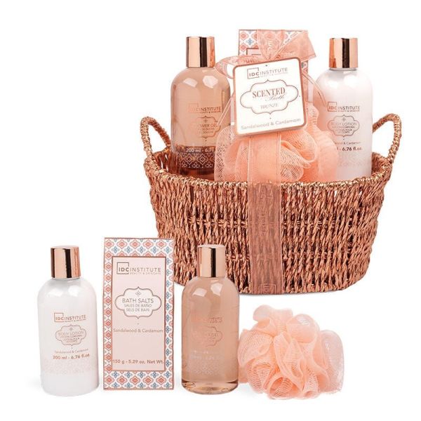 IDC подаръчен комплект за тяло Scented Bronze Care Basket 5 части