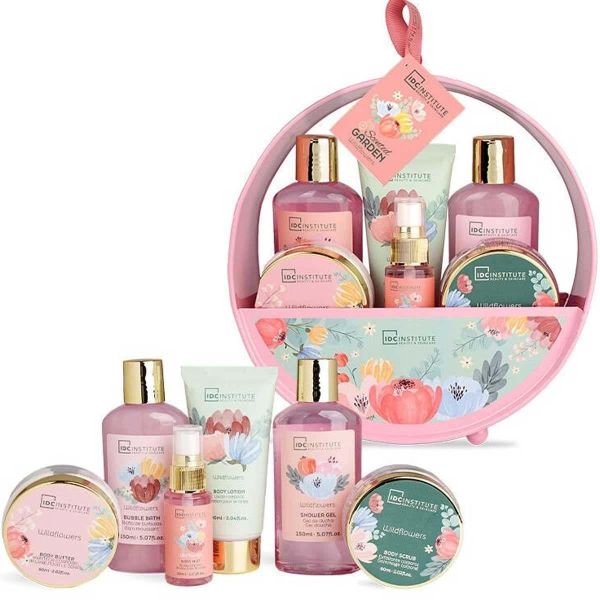 IDC подаръчен комплект за тяло Scented Garden Complete Tin 7 части