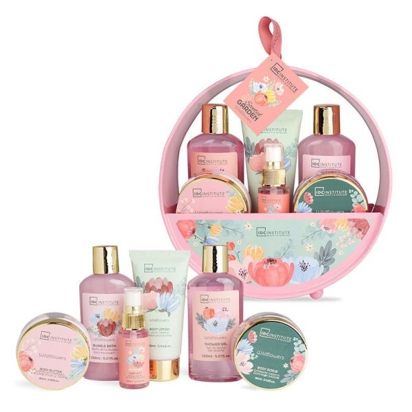 IDC подаръчен комплект за тяло Scented Garden Complete Tin 7 части