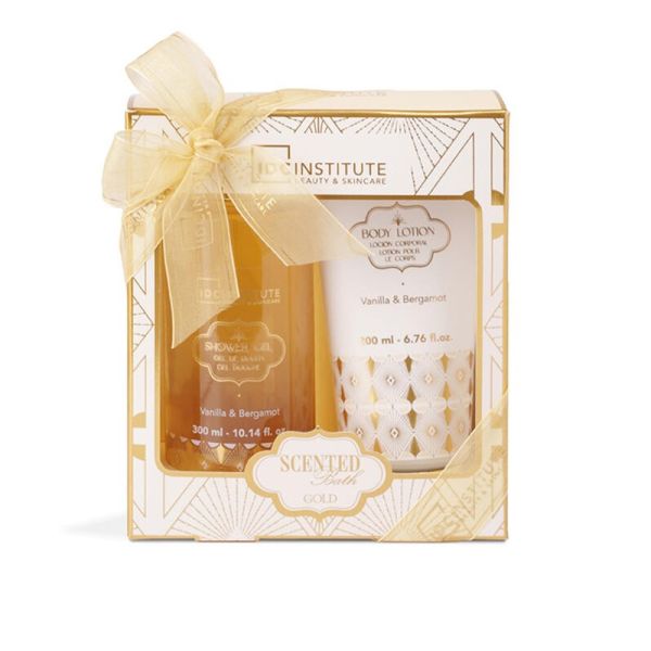 IDC подаръчен комплект за тяло  Scented Bath Gold 2 части