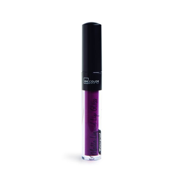 IDC матов гланц за устни водоустойчив Plum