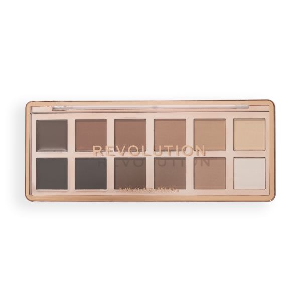 Revolution  палитра сенки за очи The Master Icon Matte Nudes
