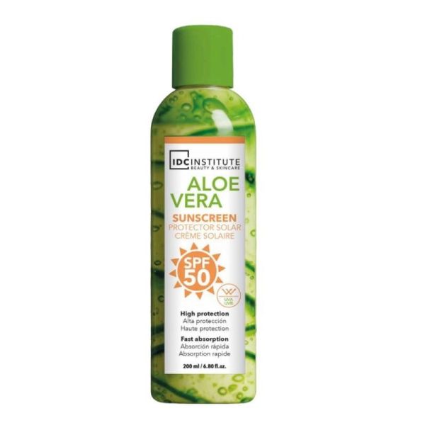 IDC Institute слънцезащитен спрей с алое вера SPF50 200мл.