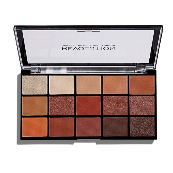 Makeup Revolution палитра сенки за очи Re-loaded Iconic Fever 15 цвята