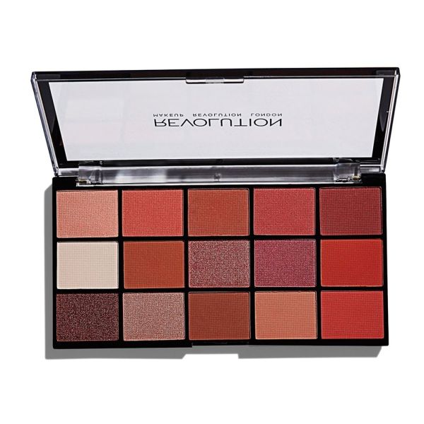 Makeup Revolution палитра сенки за очи Re-loaded Newtrals 2 15 цвята