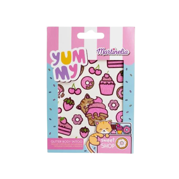 Martinelia детски брокатени татуировки за тяло Yummy